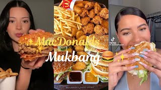 1 HOUR⚡️MacDonalds Mukbang 🍔ASMR|TIKTOK Compilation | PART-11