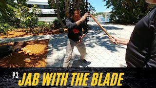 17.3 Jab with blade variations | Filipino Martial Arts | Tuhon Apolo Ladra