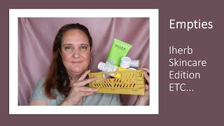 Empties -- Iherb Skincare Edition ETC....