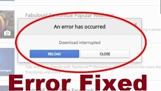 Installing Chrome Extension Failed Network Error: Problem Solved