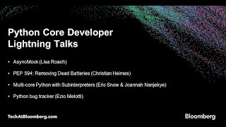 Python Core Developer Lightning Talks (September 13, 2019)