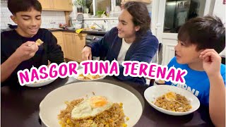 PADA KANGEN MASAKAN MAMA | NASGOR TUNA SATSET & ENAK 😋