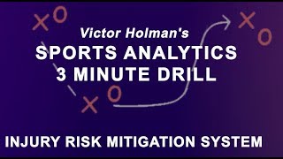 Injury Risk Mitigation System - Sports Analytics Methods