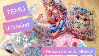 💎 Diamond Painting Unboxing | Meine 4. Bestellung bei TEMU 🛍️