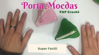 Porta Moedas Super Fácil | PAP Crochê