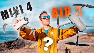 DJI MINI 4 PRO VS DJI AIR 3, QUALE SCEGLIERE?