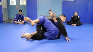 X-GUARD SWEEP FROM HALF GUARD with Kris Kim