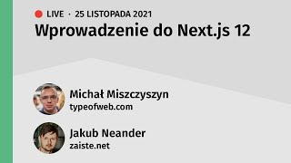 Wprowadzenie do Next.js 12