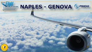 [FS2020] PMDG 737-800 | Naples - Genova | LIRN ✈️ LIMJ