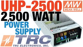 MEAN WELL UHP-2500 POWER SUPPLY | UHP-2500-24 | UHP-2500-48 | FANLESS 2500 WATT POWER SUPPLY