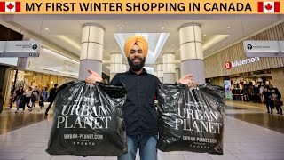 MY FIRST WINTER SHOPPING IN CANADA || WINTER JACKETS AND SHOES ||