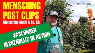 Mensching GmbH & Co. KG | Post Clip #31 - Unser Heckenblitz in Action 😎