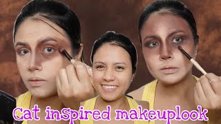 CAT INSPIRED MAKEUP LOOK | PERSIAN CAT MAKEUPLOOK | All About TALA