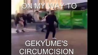 on my way to gekyume's circumcision