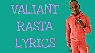 VALIANT - RASTA (LYRICS)