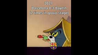 Barcelona vs Bayern Munich। Tom and Jerry meme