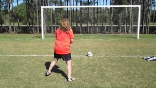 How to Shoot a Soccer Ball with your Right Foot Madi Diaz