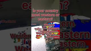 is your country most eastern or western? Video idea:@TheNorthMapper