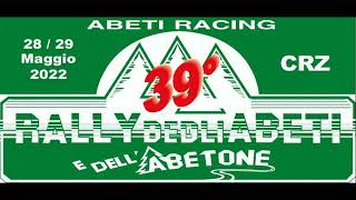 39° Rally degli abeti e dell'Abetone 2022