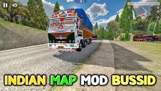 🥳 Indian Map mod for bus simulator Indonesia | New map mod Bussid | bussid map mod