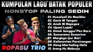 KUMPULAN LAGU BATAK PERJALANAN PALING SEDIH 2024 (ROPASU TRIO)