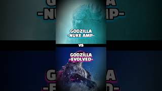 Godzilla[Nuke Amp] vs Evolved Godzilla #shorts #monsterverse #evolved   #battle #edit #1v1 #고질라