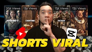 1 Shorts Rp.5JT - Cara Bikin Video Short AI Sejarah Viral untuk Cari Uang di Youtube