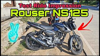 Kawasaki Rouser NS125 | Test Ride Impression | Moto Teng Vlog