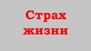 Страх жизни