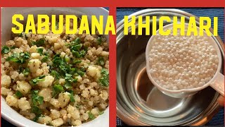 Navratri vrat recipes || Sabudana khichari