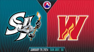 PREVIEW | San Jose Barracuda vs Calgary Wranglers | Jan. 26, 2024