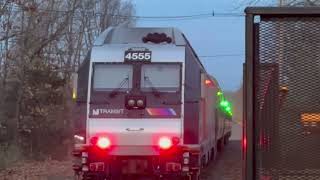 NJT and C and D action at Hackettstown, NJ 11/18/24-11/20/24