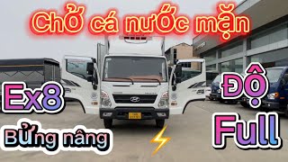 Hyundai EX8 thùng chở cá nước mặn cực chất, độ full đồ chơi.LH: 098 333 2282 #ex8 #xetaimienbac