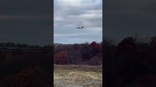 ￼atlas air 747-400 landing at Pittsburgh International Airport!!! #aviation #747