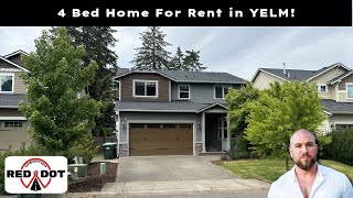 Stunning 4 Bed Yelm Home with Vaulted Ceilings & Modern Amenities!