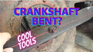 Bent Crankshaft on a Lawn Mower