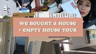 WE BOUGHT A HOUSE + EMPTY HOUSE TOUR!! The Imperial Sisters