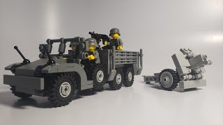 Brickmania Krupp Protze KFZ-70&LeFH-18 Review