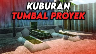 TUMB*L PROYEK 🤨 ADA MAKAM MISTERIUS DI BENGKEL TERBENGKALAI DI BUSSID‼️ | Easter egg bussid v4.0