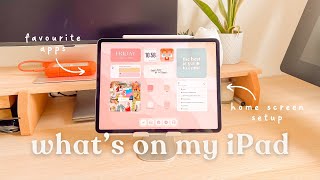 💬 what’s on my iPad Pro 12.9” | favourite apps & home screen setup for healthy productivity