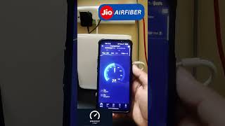 Jio Airfiber 5g Speed Test #jio #airfiber #speedtest #jioairfiber #jioairfiber5g