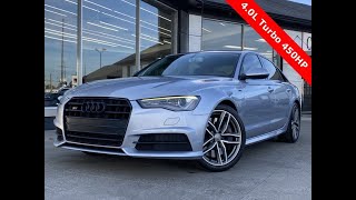 2016 Audi S6 Premium Plus 4.0L Twin-Turbo V8 For Sale Walk-Around Quick Tour at Carmel Motors Indy