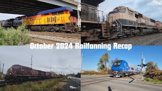 October 2024 railfanning recap