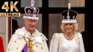 The King and Royal Family Balcony Appearance for The Coronation (4K ULTRA HD)