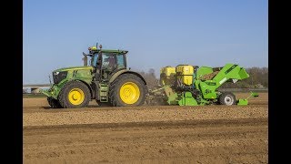 Potato Planting | John Deere 6230R + AVR Ceres 450