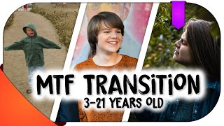 MtF Transition Timeline | 3 - 21 Years Old | Hannah Phillips Real