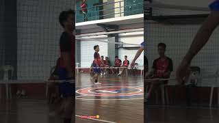 Yung gigil na gigil ka, sablay tuloy #highlights #sepaktakraw #rollspike #shorts