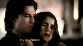 The Vampire Diaries - Damon gives a little bite on the neck of Elena