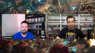 Warhammer 40,000, Marvel Crisis Protocol, Knight Models, & more - the War Room with @rybackstun!