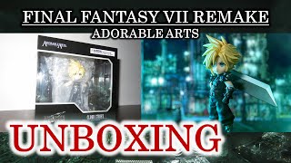 Unboxing FINAL FANTASY VII REMAKE ADORABLE ARTS - CLOUD STRIFE